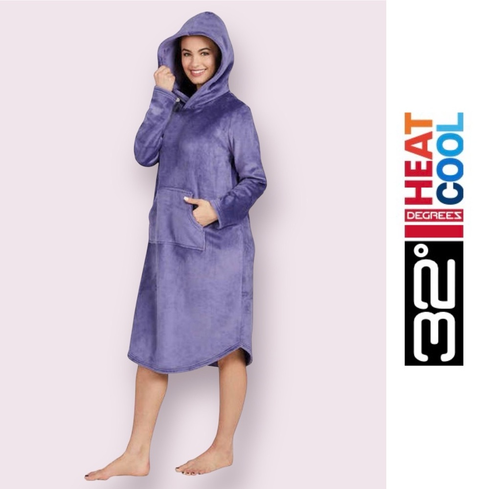 32 Degrees Heat Lavender Cozy Plus Sleep‎ Lounger, Size S/M, MSRP $25